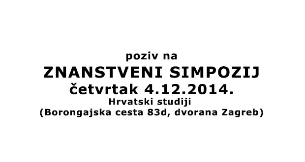 Poziv na znanstveni simpozij